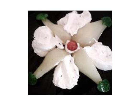 fior di pere alla  doppia crema  