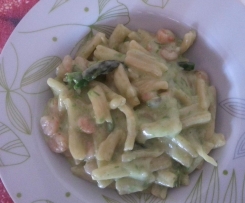 casarecce asparagi e gamberetti