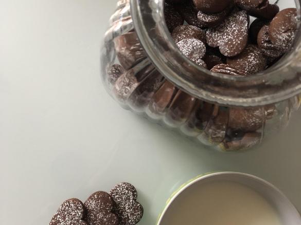 Frollini al cacao e arancia