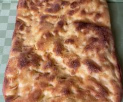 FOCACCIA DI SEMOLA CROCCANTISSIMA