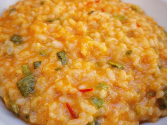 RISOTTO ZUCCHINE E POMODORINI