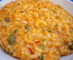 RISOTTO ZUCCHINE E POMODORINI