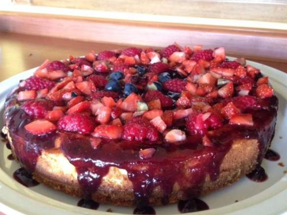 Cheese cake alla frutta