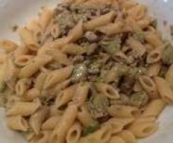 Pasta con fave fresche