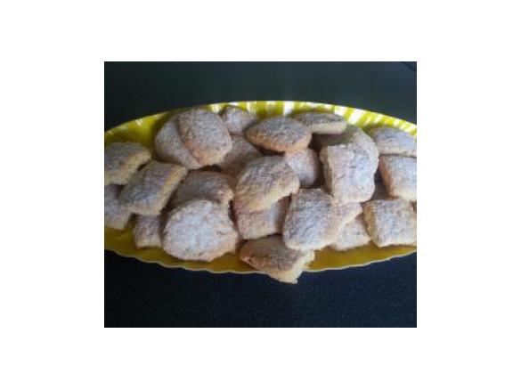 Biscotti friabili mandorlati