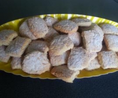 Biscotti friabili mandorlati