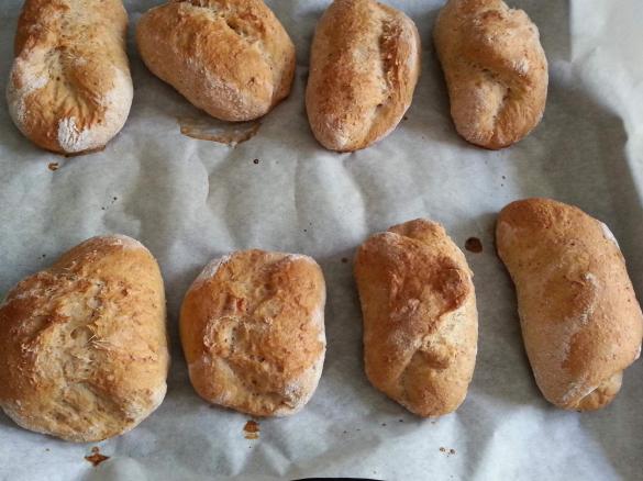 Panini all'okara di soia e segale