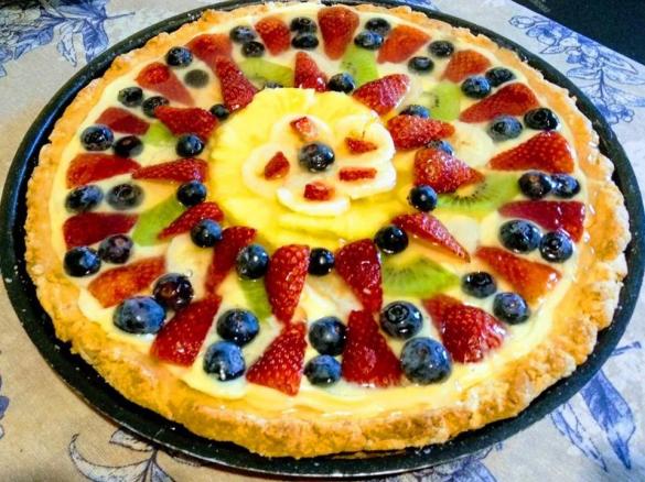 Crostata alla frutta senza glutine