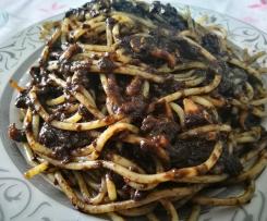 Spaghetti al nero di seppia