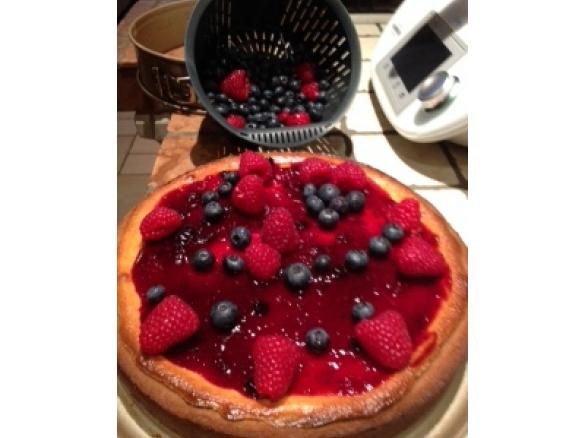 CHEESECAKE COTTA  AI FRUTTI DI BOSCO