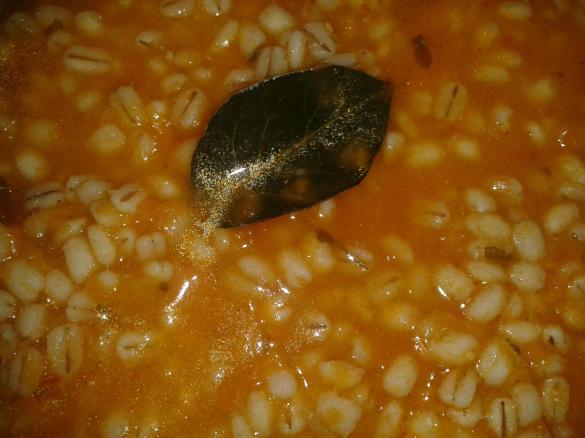 Zuppa di orzo e carote