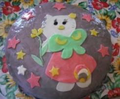 gattina in pasta di zucchero