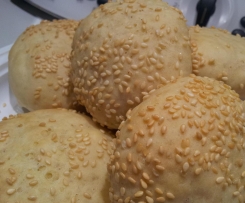 Panini di Khorasan (kamut) e semi di sesamo