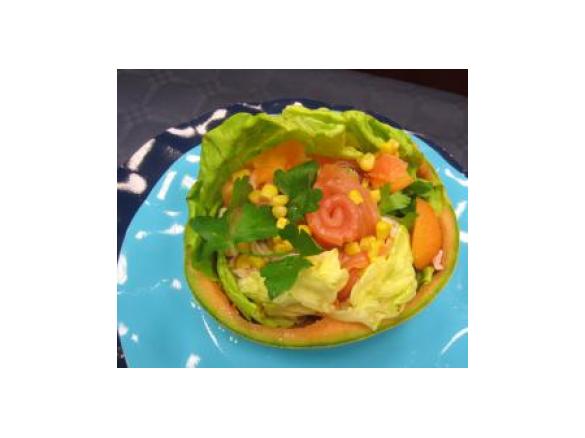 Coppa Me Gusta d'insalata di mare al melone-Team Gismondi Divisione Bronzi di Riace