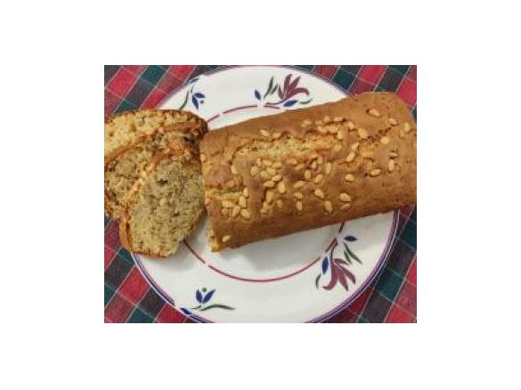 Plum cake mele e noci