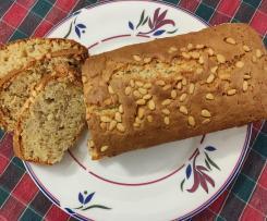 Plum cake mele e noci