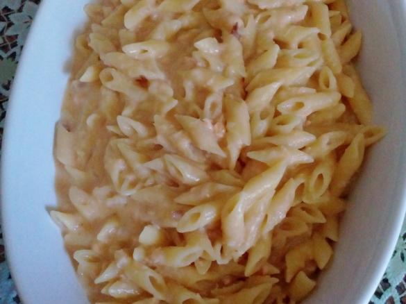 Mezze penne risottate con salmone e ricotta