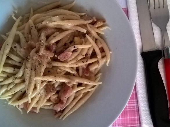 Trofie di Castagne Impancettate