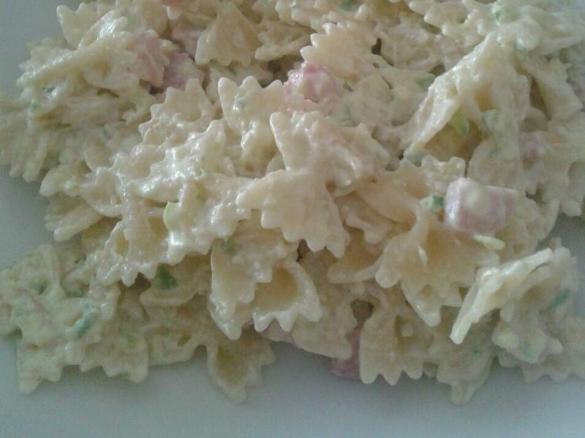 Farfalline speck e zucchine