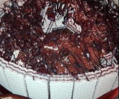 Torta wafers con cioccolato e caffe' - contest dolci della nonna