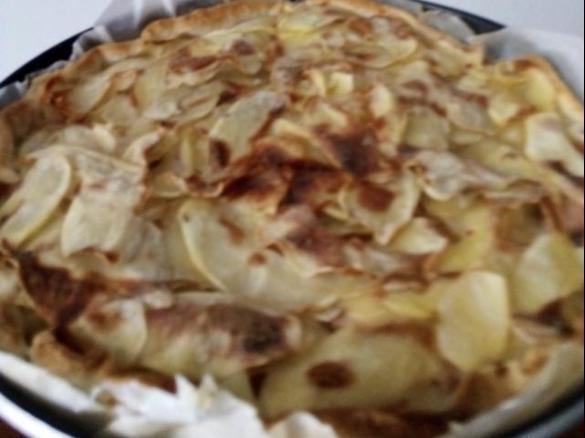 Torta salata patate würstel