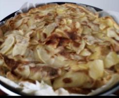 Torta salata patate würstel