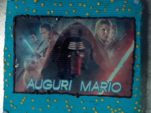 Torta di compleanno sponge cake