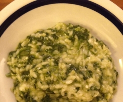 Risotto spinaci ed Asiago