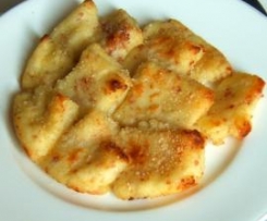 GNOCCHI DI SEMOLINO con prosciutto crudo (senza uova)