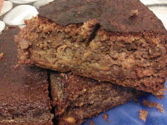 torta di frutta secca carote e arancia 