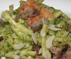 Busiate di natale al pesto di pistacchio