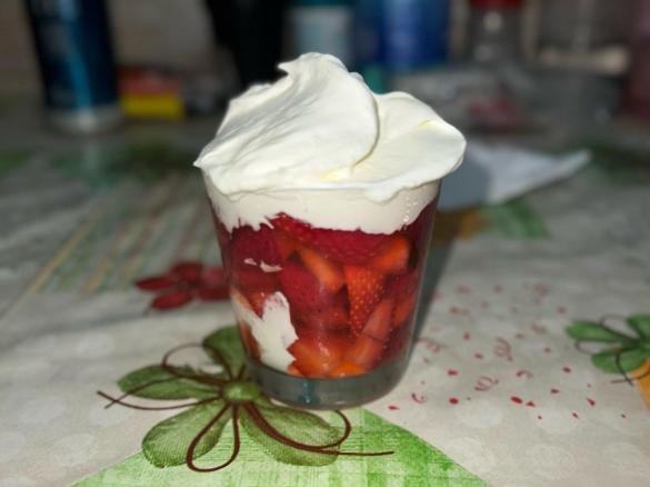 Fragole con panna