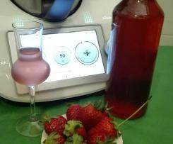 FRAGONCELLO - liquore di fragole - cottura sottovuoto