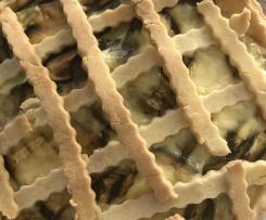 Crostata salata alle melanzane senza glutine