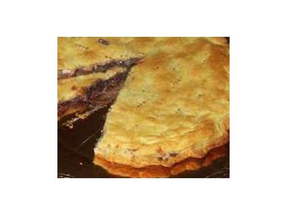 Torta salata con radicchio rosso di Treviso