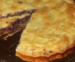 Torta salata con radicchio rosso di Treviso