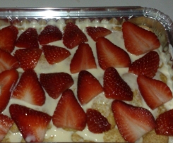 Tiramisù fragole e limoncello