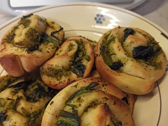 Rosette alle rape stufate