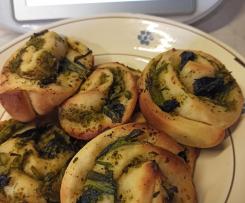 Rosette alle rape stufate