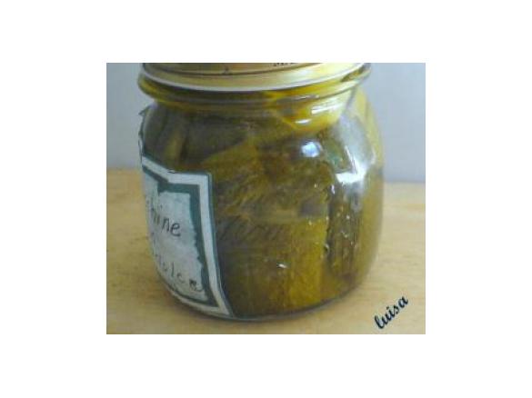 Zucchine in agrodolce (conserva)