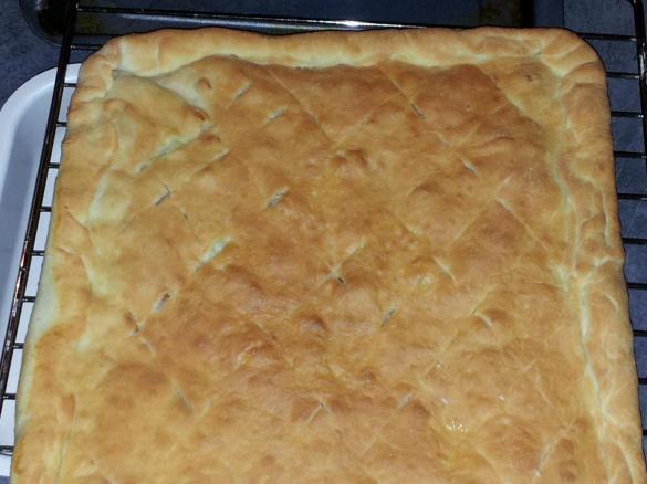 Rustico prosciutto e mozzarella