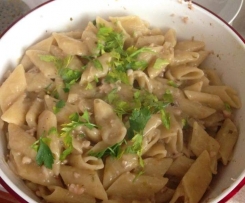 Pasta risottata Pennoni misto mare