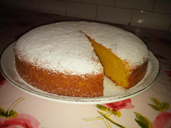 TORTA SOFFICE RICOTTA E ARANCIA