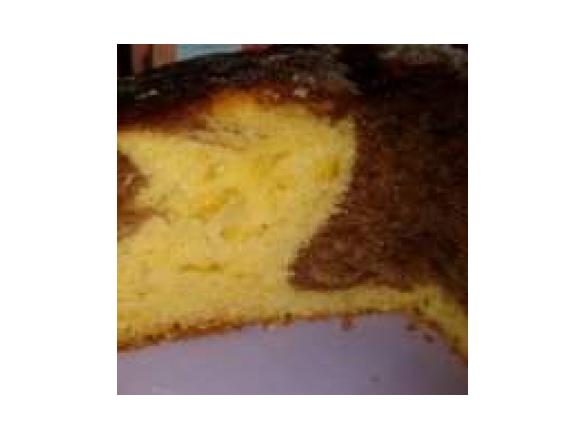 torta bicolore con il nesquik