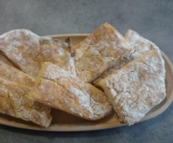 Pizza di polenta con pasta madre di Niko Romito