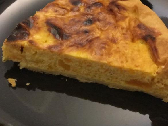 Torta salata zucca e porri