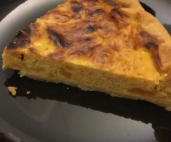 Torta salata zucca e porri