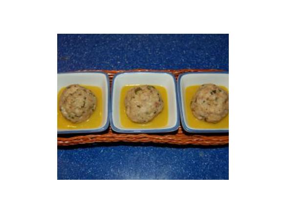 Polpette di Maiale e Spinaci con Salsina