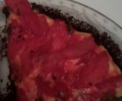 crostata finta di fragole