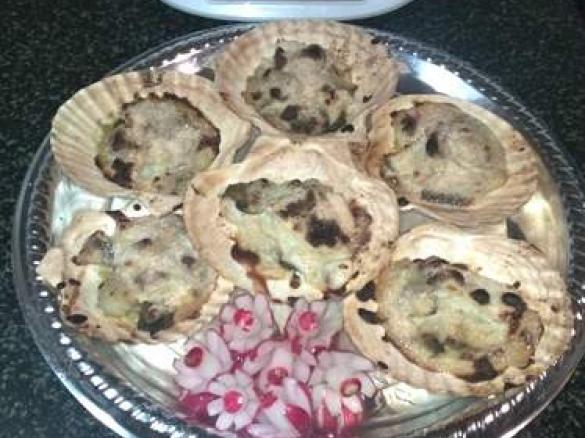 Coquilles  marinare St Moritz